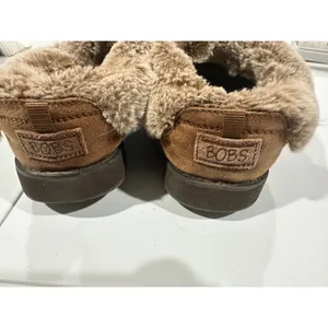 Skechers BOBS Keepsakes Ice Angel Slippers Brown Faux Fur Memory Foam Womens 8.5 thumbnail 3