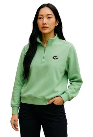Greg Norman Green Packers Pullover Top Size M thumbnail 1