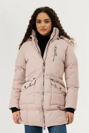 Canada Weathergear Elegant Light Pink Puffer Coat for Women thumbnail 1