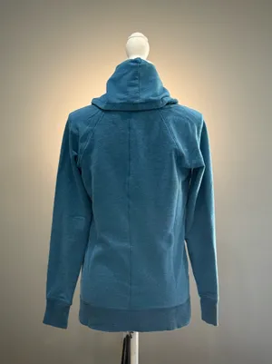 Blue L.L. Bean Funnel Neck Sweatshirt Size S EUC thumbnail 2