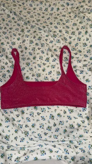 Skims Sparkle Bikini Top thumbnail 3