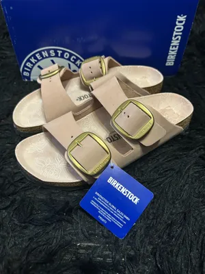 BIRKENSTOCK Arizona pink leather gladiator sandals slippers shoes women’s eur 39 new thumbnail 1
