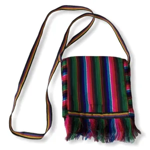 Toni Boho Gypsy Festival Rainbow Fringe Crossbody Bag thumbnail 1