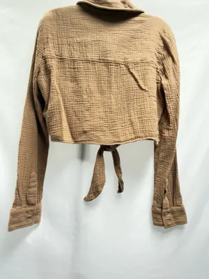 Kimes Ranch TORREAN TIE UP Cropped Button top Size Small thumbnail 14