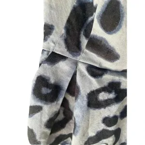Vince Camuto Blue Leopard Cotton Dress‎ Size 10 thumbnail 3