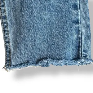 PacSun Vintage Icon Distressed Skinny Jeans Light‎ Wash Raw Hem 23 Inch Waist thumbnail 7