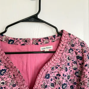 Roller Rabbit Cluny Naema Pink Floral Dress thumbnail 6