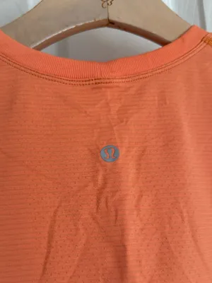 Lululemon Swiftly Breathe Muscle Tank Top Golden Apricot Size 6 thumbnail 5