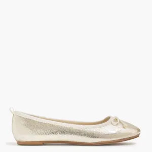 J CREW Crewcuts Women Metallic Gold Ballet Flats - Size K5 / 37 EU / 7 Women' US thumbnail 3