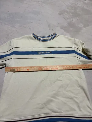 Taylor Swift Striped Midnights Crewneck Large thumbnail 10