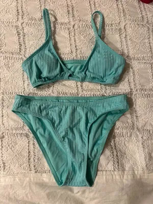Aerie Teal Aqua Bikini  thumbnail 1