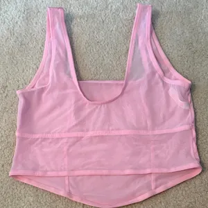 Pink Satin Tank Top Size XL thumbnail 2