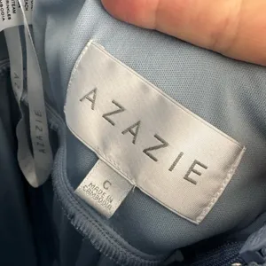 AZAZIE Kalea Dusty Blue bridesmaid dress thumbnail 5