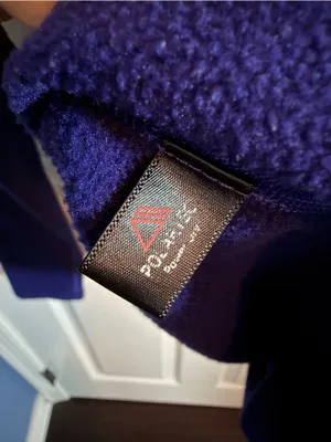 Patagonia Deep Purple Navy Half-Zip Pullover with Pink Trim XS thumbnail 4