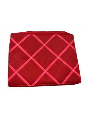 Estée Lauder Makeup Cosmetic Bag Train Travel Case Red 2021 Holiday NWOT thumbnail 2