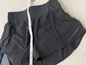 Lululemon Hotty Hot Short High-Rise Lined black Short /size 4 thumbnail 9