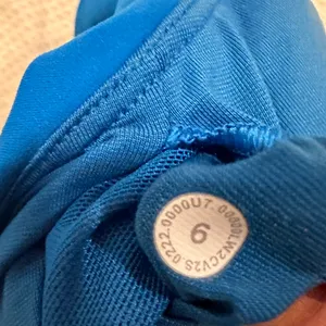 Lululemon wunder train longline bra C/D cup in poolside thumbnail 4