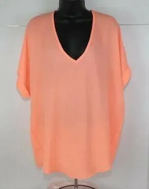 LUSH bright pink short sleeve top size M thumbnail 1