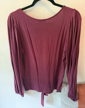 Venus Tie-Front Button-Up Boho Top 🖤 thumbnail 10