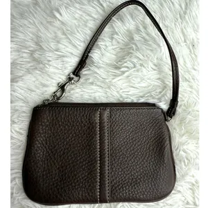 y2k COACH Brown Wristlet thumbnail 2