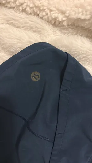 Navy Lululemon Hotty Hot shorts  2.5" thumbnail 4