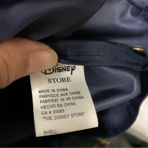 Vintage Pooh Disney Store Mini Navy Backpack thumbnail 9