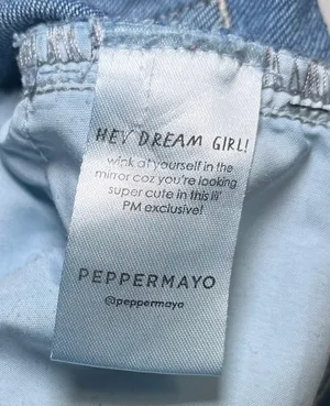 Peppermayo Jaylie Denim Jeans Size 4 Indigo Wide Leg thumbnail 9
