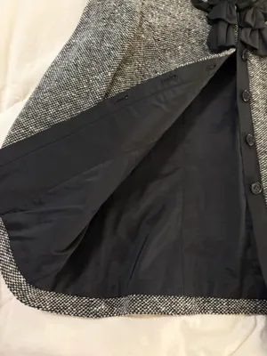 DKNY Gray & Black Blazer Jacket thumbnail 4