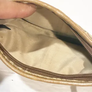 Coach Mini Signature Pouch Wristlet Gold Hardware Leather‎ Switch thumbnail 3