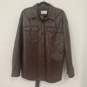Aritzia Shirt Jacket with matching Belt thumbnail 6
