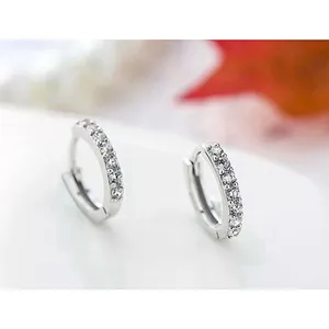 Huggie Hoop Earrings |‎ 925 Sterling Silver thumbnail 4