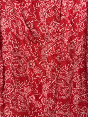 Universal Threads Paisley Tie Skirt XL Red thumbnail 4