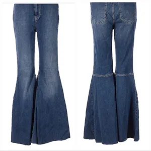 Free People We The Free Just float penny flare wide leg bell bottom jeans sz 28 thumbnail 2