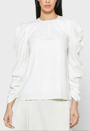 nwt // revolve keepsake the label wistful top White thumbnail 5