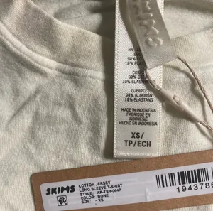SKIMS Long Sleeve Cotton Jersey T-Shirt XS thumbnail 4