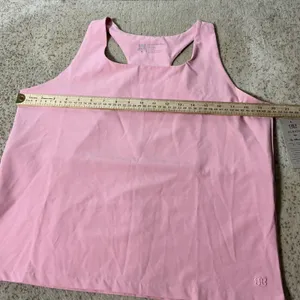 NEW Albion Fit Ad-In Tank Bliss Square Neck Racerback‎ Shelf Bra Top Womens M thumbnail 3