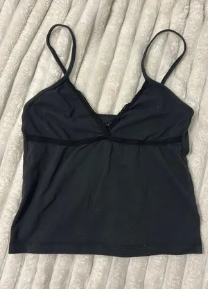 John Galt Black Tank Top thumbnail 1