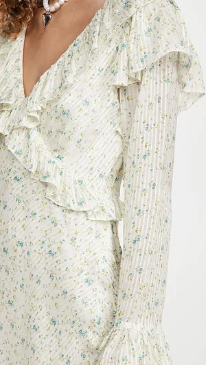 Free People Sweetest Thing Long Sleeve Mini Dress thumbnail 5