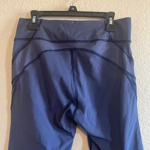 Lululemon Never Still Crop 21" Leggings Cadet Blue‎ size 8 thumbnail 7