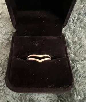 Women’s Stainless Steel Silver Band Size 7 thumbnail 1