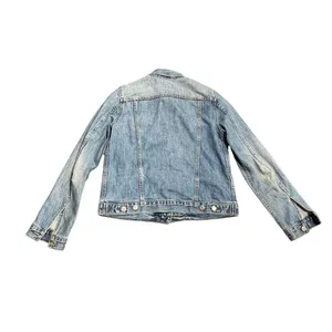 Women Gap Jean Denim Jacket Button Pocket Size Small Streetwear Cowgirl thumbnail 2