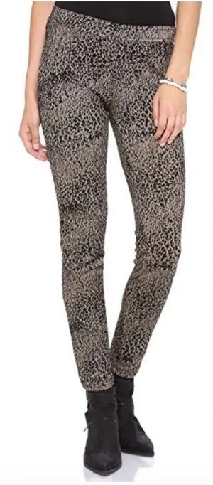 Free People Knit Leggings in Leopard Print‎ Combo thumbnail 1