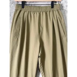 Varley Tacoma Straight Pleat Pant Olive‎ Ripstop Athleisure Utility Size Small thumbnail 2