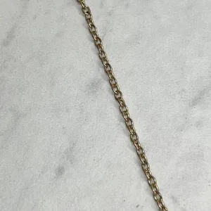 Faux Turquoise Beaded Slab Tassel Pendant Gold Tone Necklace thumbnail 11
