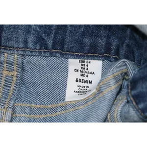 H&M Distressed overalls Shorts thumbnail 7