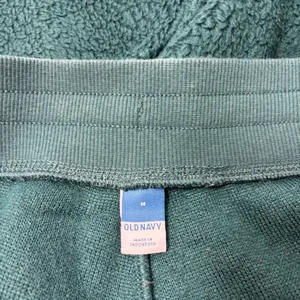 Old Navy Women’s Mid-Rise Vintage Sherpa‎ Sweatpants Teal Size M thumbnail 7