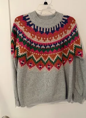 Maurices Gray Sweater thumbnail 1
