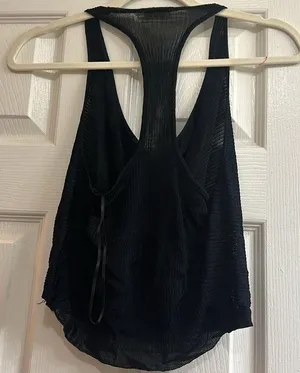 Free People So You Sweater Cami Black thumbnail 9
