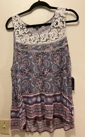 Women’s multicolor camisole Gray Size XL thumbnail 1