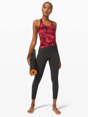 LULULEMON Cool Racerback II Nulu *Game Day in Game Day Red Black Multi Sz. 4 thumbnail 4